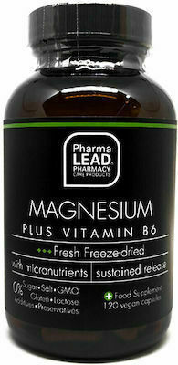 Pharmalead Magnesium Plus Vitamin B6 120 veg. caps