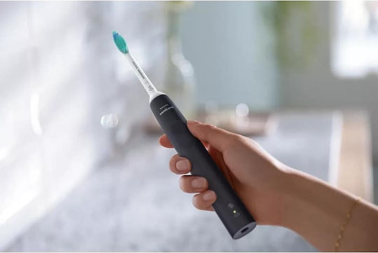 Philips Sonicare 3100 Electric Toothbrush with Timer and Pressure Sensor Black