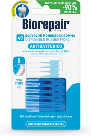 BioRepair Soft Pick Μεσοδόντιες Οδοντογλυφίδες Fine Μπλε 40τμχ