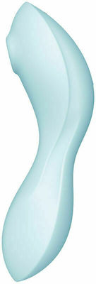 Satisfyer Curvy Trinity 5 Air Pulse Vibrator Blue