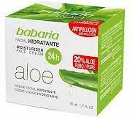 Babaria Aloe Vera 24h Cream Face Day with Aloe Vera 50ml