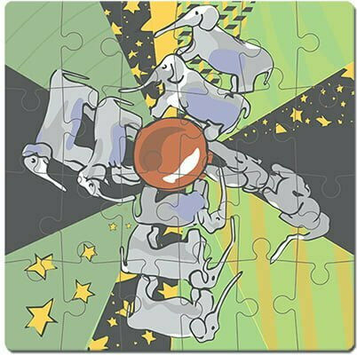 Kids Puzzle The Little Prince & the Art of Imagination for 3+ years+ Years 40pcs Le Petit Prince