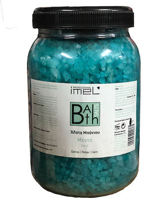 Imel Bath Salt with Cystals with Fragrance Mint 1000gr