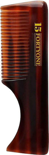 1541 London Slim Pocket Moustache Wooden Beard Comb