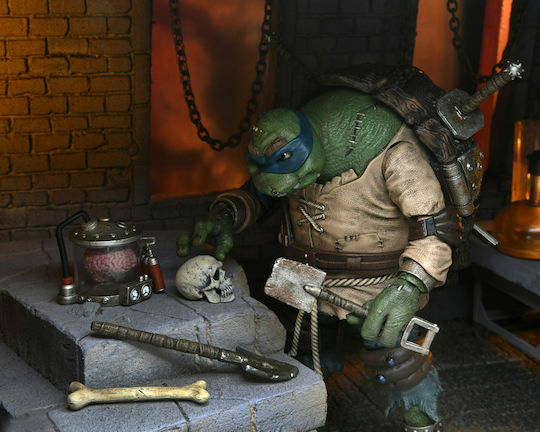 Neca Teenage Mutant Ninja Turtles Leonardo În Rolul Cocoșatului Figura De Acțiune Înălțime 18cm Scară 1:10