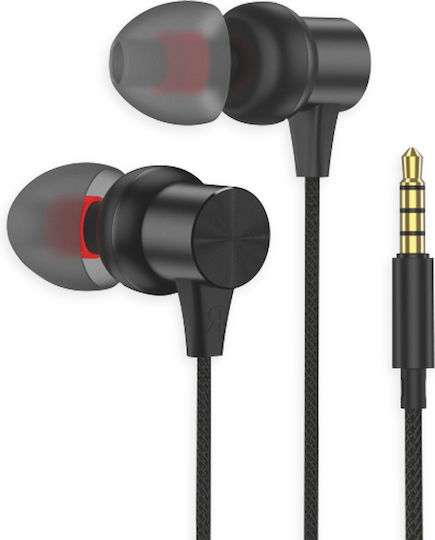 Leewello EJ-060 In-Ear Freihändig Kopfhörer mit Stecker 3.5mm Schwarz