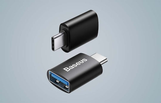 Baseus Ingenuity Μετατροπέας USB-C male σε USB-A female 1τμχ