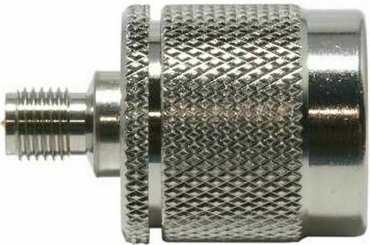 E-ZY EZ-RPSMAJ2NM Μετατροπέας SMA male σε N-Connector male Ασημί 1τμχ
