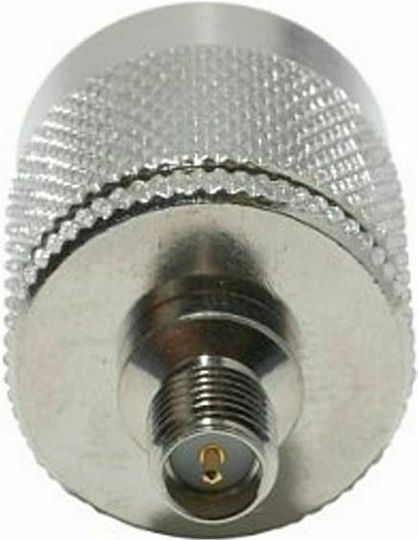 E-ZY EZ-RPSMAJ2NM Μετατροπέας SMA male σε N-Connector male Ασημί 1τμχ