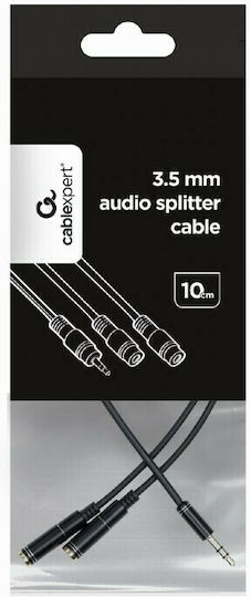 Cablexpert Μετατροπέας 3.5mm male σε 3.5mm female 1τμχ CCA-415B