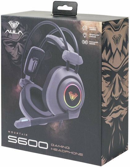 Aula S602 Over Ear Gaming Headset with Connection 3.5mm / USB
