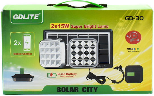GDLite Sistem De Iluminat Solar Cu Încărcare USB GD-30