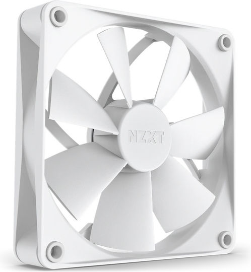 NZXT F140P Case Fan 1500rpm 99.68cfm Without LED Lighting And 4-Pin PWM Connection White