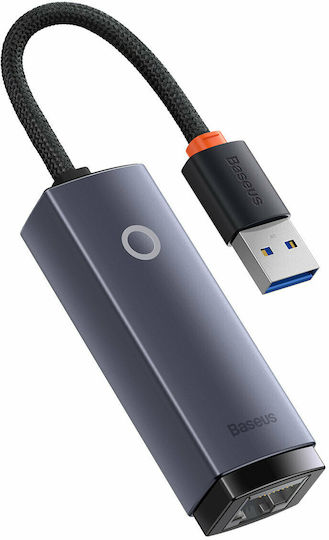 Baseus Lite Series Αντάπτορας Δικτύου USB με Ενσύρματη Σύνδεση Gigabit Ethernet