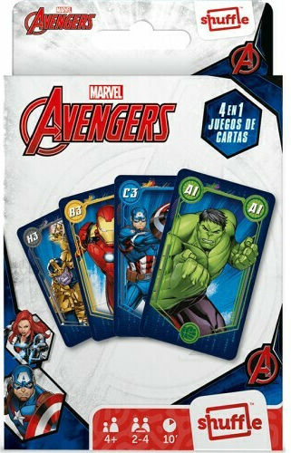 Brettspiel Avengers für 2-4 Spieler 4+ Jahre (ES) Shuffle