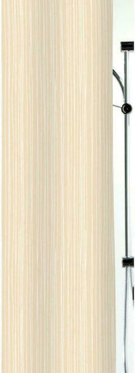 Spirella Raya Duschvorhang Stoff 180x200cm Beige