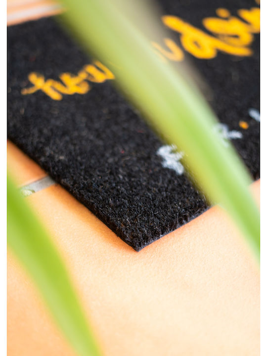 Grupo Erik Entrance Mat made of Coir Friends How You Doin Black 40x60cm