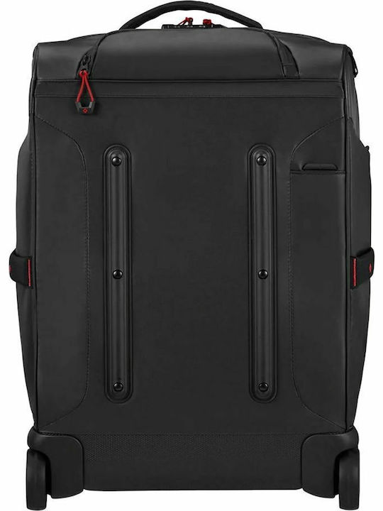 Samsonite Ecodiver Βαλίτσα Ταξιδίου Καμπίνας Υφασμάτινη Μαύρη με 2 Ρόδες Ύψους 55εκ.