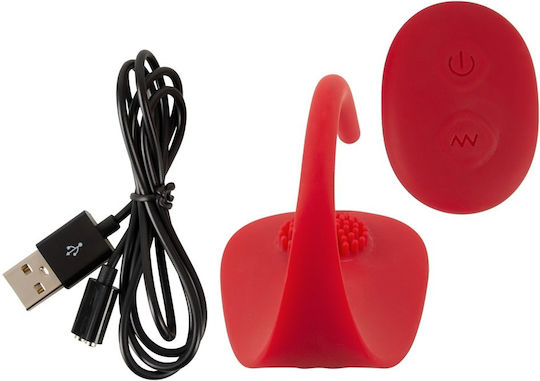 You2Toys Sweet Smil RC Slim Panty Vibrator Вибратор за двойки с Дистанционно Управление 13см Червено