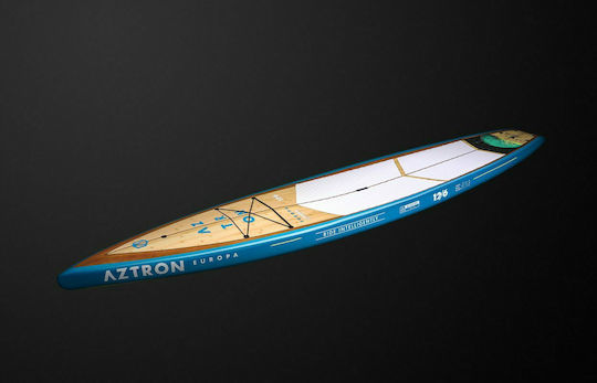 Aztron Europa Bamboo SUP Board with Length 3.81m Blue