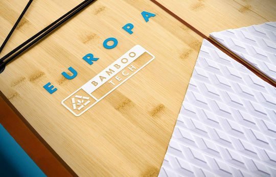Aztron Europa Bamboo SUP Board with Length 3.81m Blue
