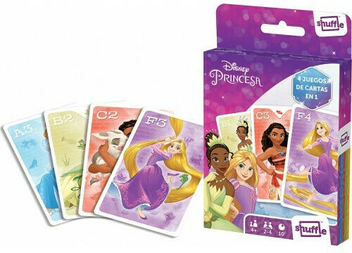 Επιτραπέζιο Παιχνίδι Disney Princess για 2-4 Παίκτες 4+ Ετών (EN) Shuffle