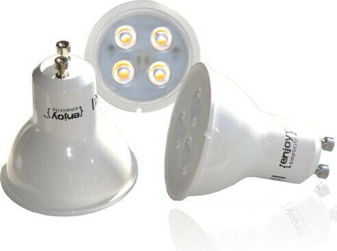 Elvhx LED Bulb 5W for Socket GU10 Warm White 600lm Dimmable