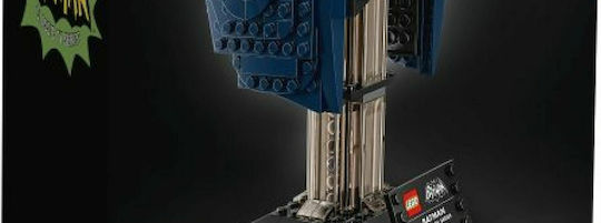 LEGO DC Super Heroes Classic TV Series Batman Cowl For Age 18+