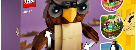 LEGO Brick Headz Halloween Bufniță Pentru 8+ Ani 228 Bucăți
