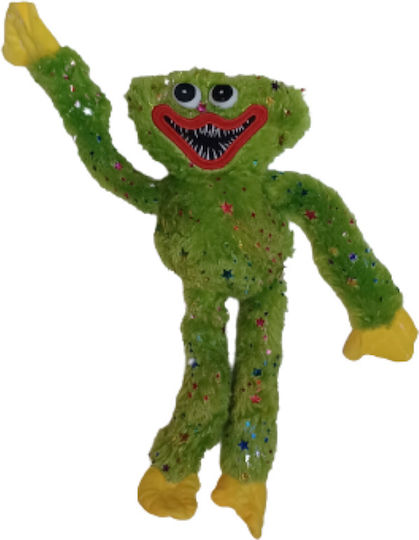 Plush Huggy Wuggy Glitter Green 40 cm