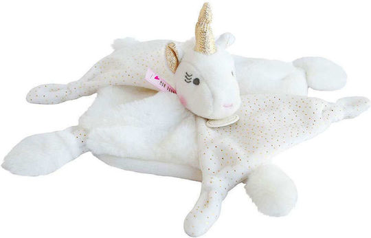 Doudou et Compagnie Πανάκι Μωρού La Licorne White-gold Λευκό