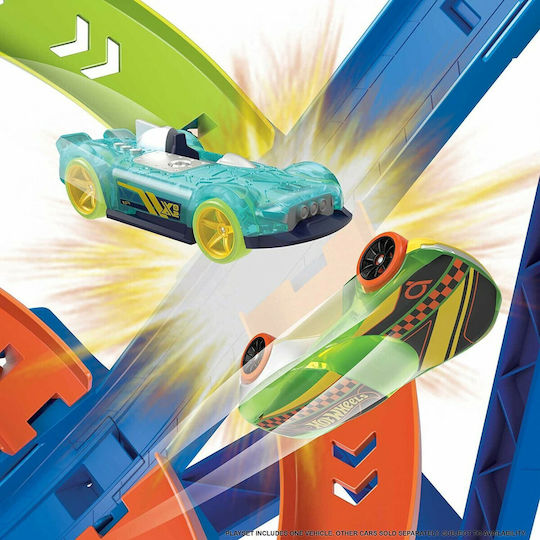 Hot Wheels Spiral Speed Crash Πίστα για 5+ Ετών