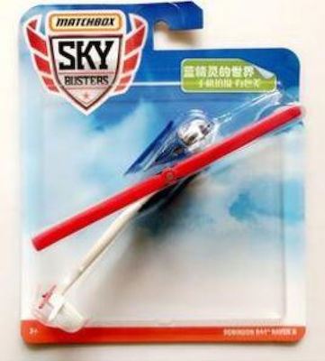 Mattel Skybusters Robinson R44 Raven II Cutie de chibrituri Elicopter pentru 3++ Ani