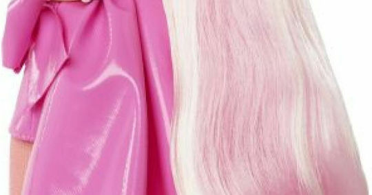 Barbie Fancy Pink Plastik Κούκλα Extra για 3+ Ετών 29.8εκ.