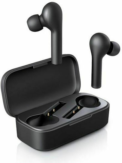Aukey EP-T21 Move In-ear Bluetooth Handsfree Ακουστικά με Θήκη Φόρτισης Μαύρα