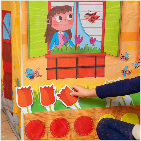 Lisciani Giochi Σπίτι με Δραστηριότητες Montessori Educational Game Knowledge for 3-6 Years Old
