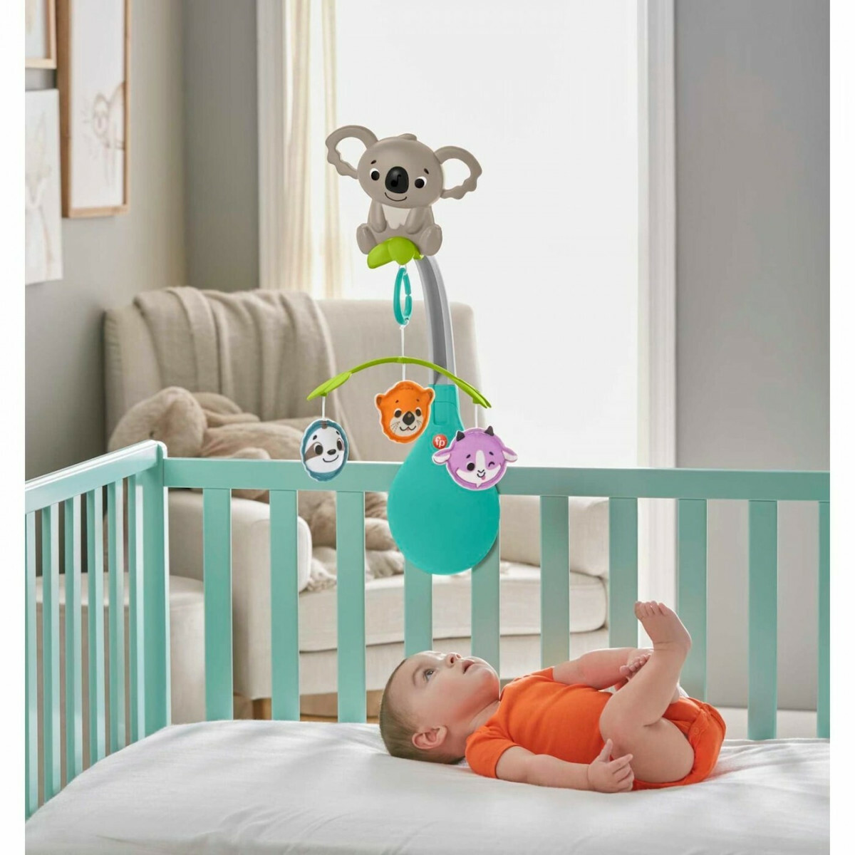 Fisher-Price: 3-in-1 Soothe & Play Mobile (HGB90)