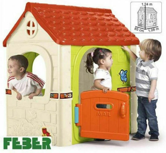 Feber Casă de joacă pentru copii în grădină Fantasy Multicolor 108x85x124cm