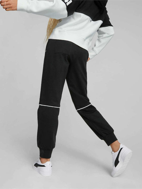 Puma Power Colourblock Women's Jogger Sweatpants Black