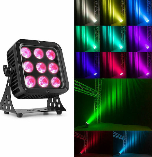 BeamZ Projector LED Starcolor72 9x8W IP65 RGB