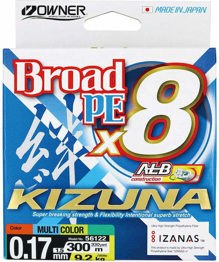 Owner Kizuna Fishing Filament 300m / 0.25mm