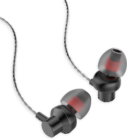 Leewello EJ-061 In-ear Handsfree με Βύσμα 3.5mm Μαύρο