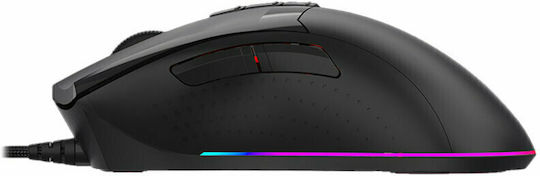 A4Tech ES9 Plus RGB Gaming Ποντίκι 10000 DPI Μαύρο