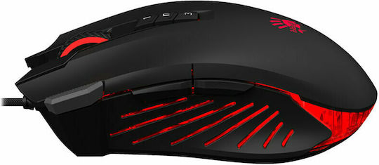 A4Tech V9MA RGB Gaming Ποντίκι 6200 DPI Μαύρο