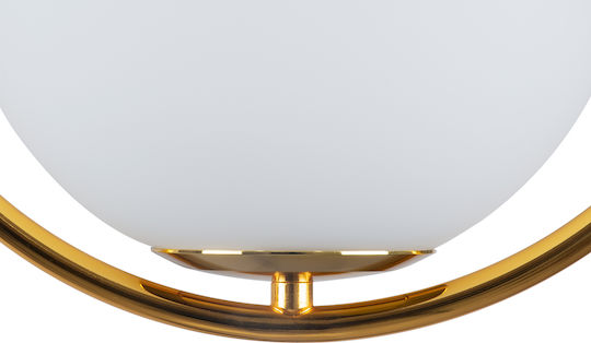 GloboStar Madrid Pendant Light Gold Ball with Socket E27 30x20x30cm