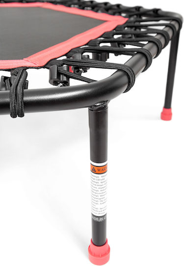 AMILA Trampolin Gymnastik Durchmesser 111.5cm mit Handgriff Rosa