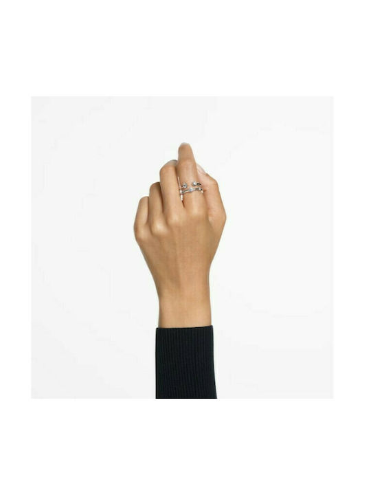 Swarovski Constella Set Rings with Zircon made of Silver
