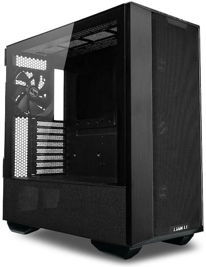 Lian Li Lancool III Gaming Midi-Turm Computergehäuse mit Seitenfenster Schwarz