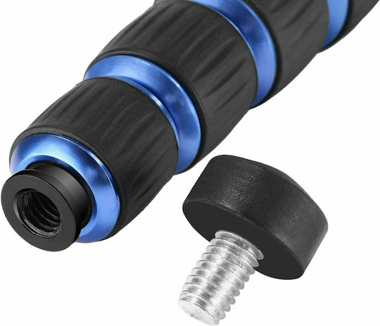 Neewer Carbonfaser Monopod mit Tragetasche mit Einfaches Fußbett und Belastbarkeit 10kg