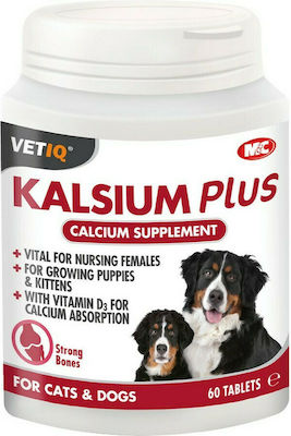 VetIQ Kalsium Plus 60tabs